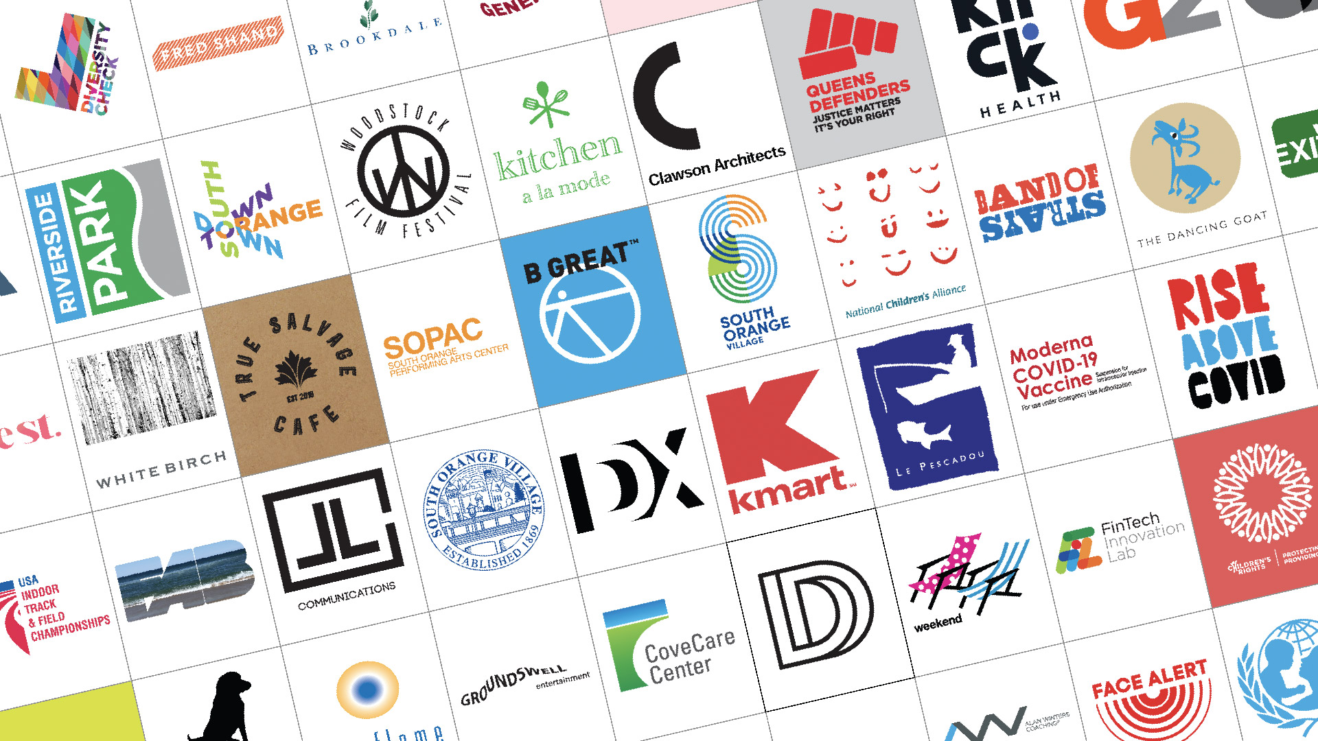 Brand identity logos